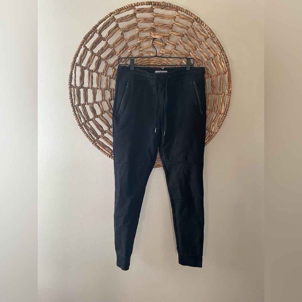 Men’s Express Black Jogger Pants